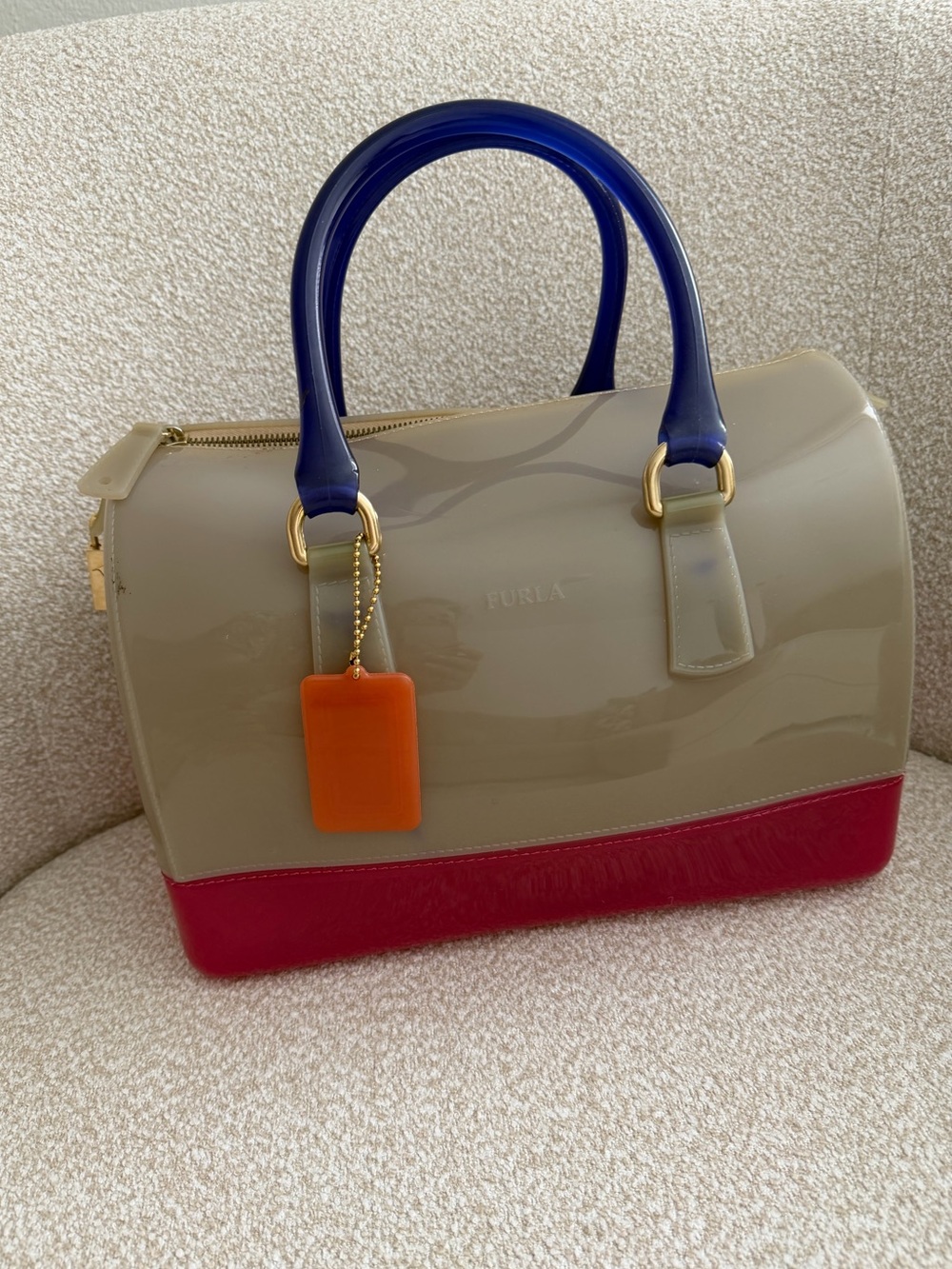 Furla Candy Boston Bag – Color Block